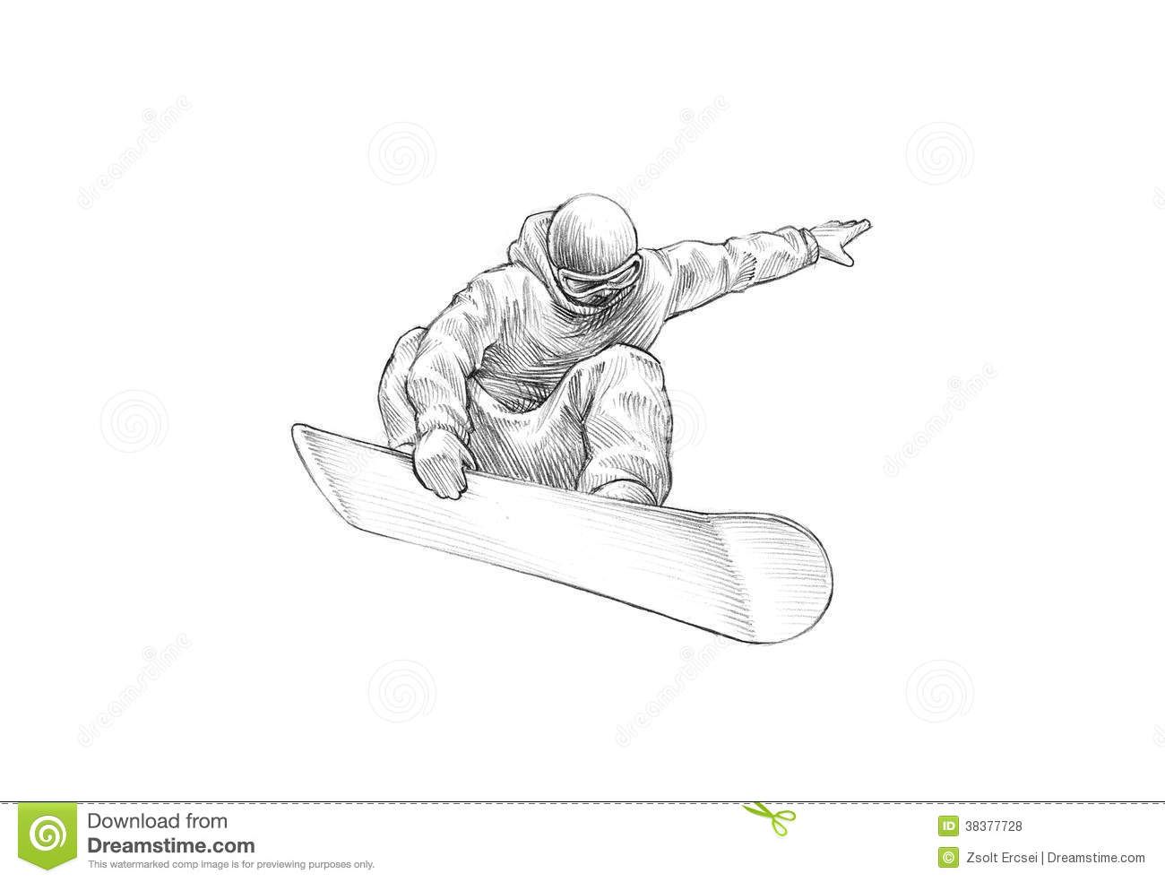 Snowboard Drawings - KibrisPDR