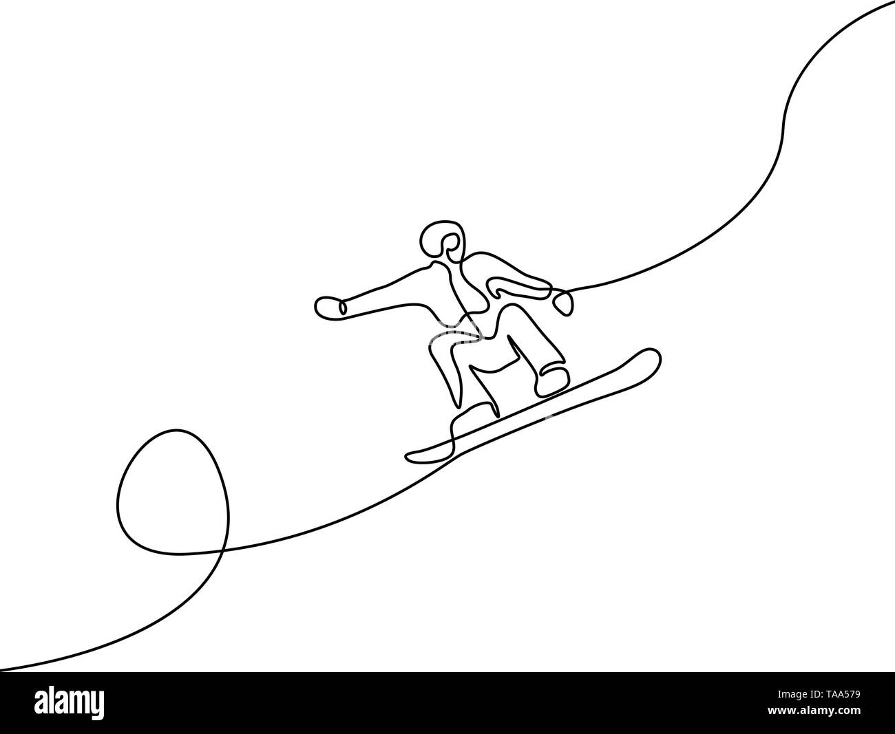 Detail Snowboard Drawings Nomer 31