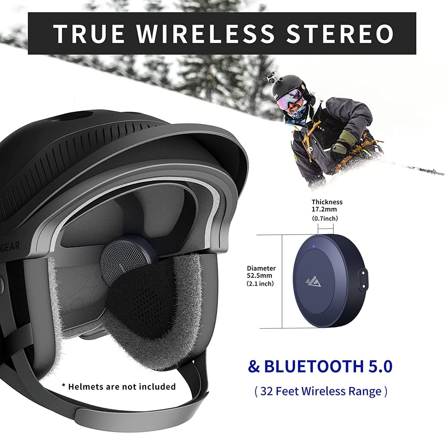 Detail Snowboard Helmets With Bluetooth Speakers Nomer 34