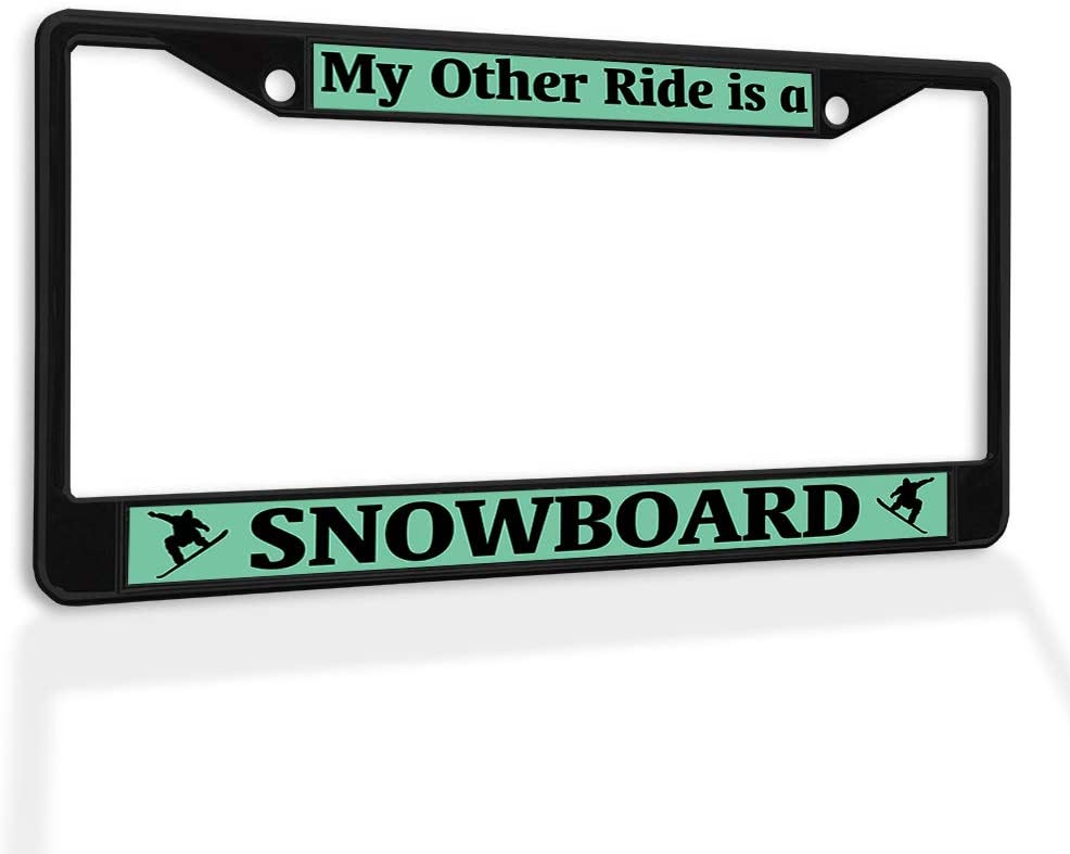 Detail Snowboard License Plate Frame Nomer 21