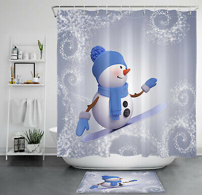 Detail Snowboard Shower Curtain Nomer 50