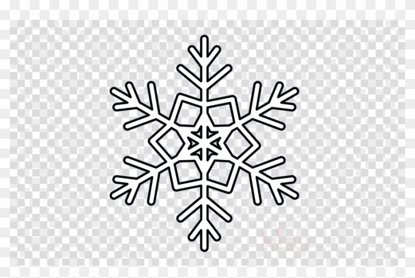 Detail Snowflake Background Transparent Nomer 35