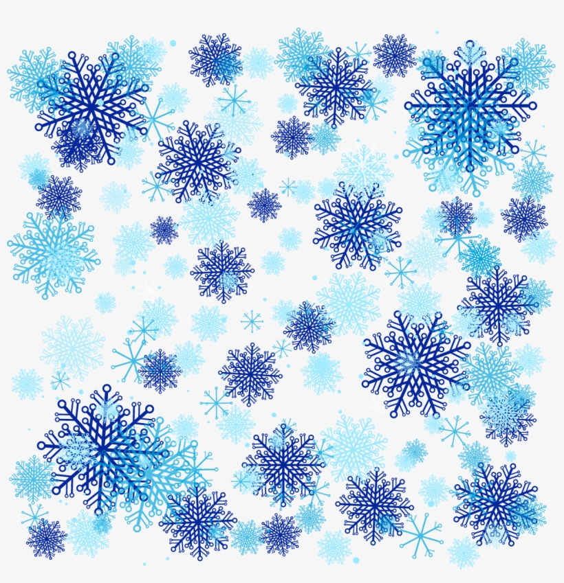 Detail Snowflake Background Transparent Nomer 42