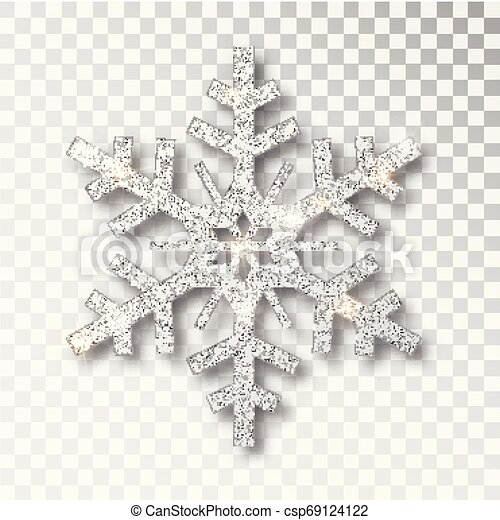 Detail Snowflake Background Transparent Nomer 46