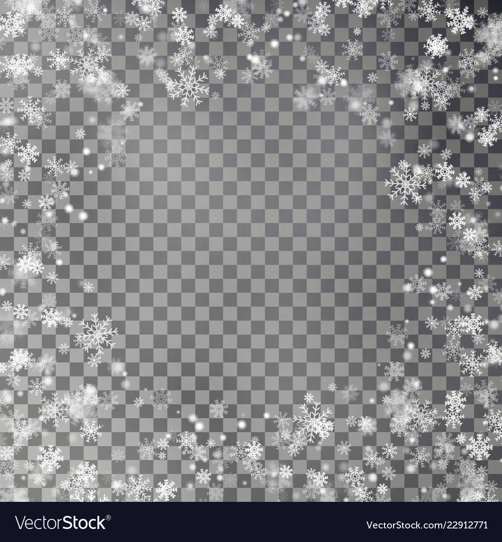Detail Snowflake Border Png Nomer 38