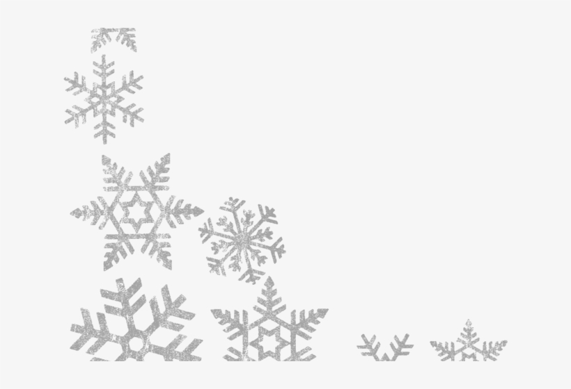 Detail Snowflake Border Png Nomer 43