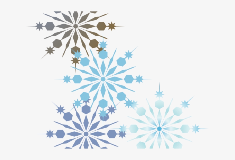 Detail Snowflake Border Png Nomer 50