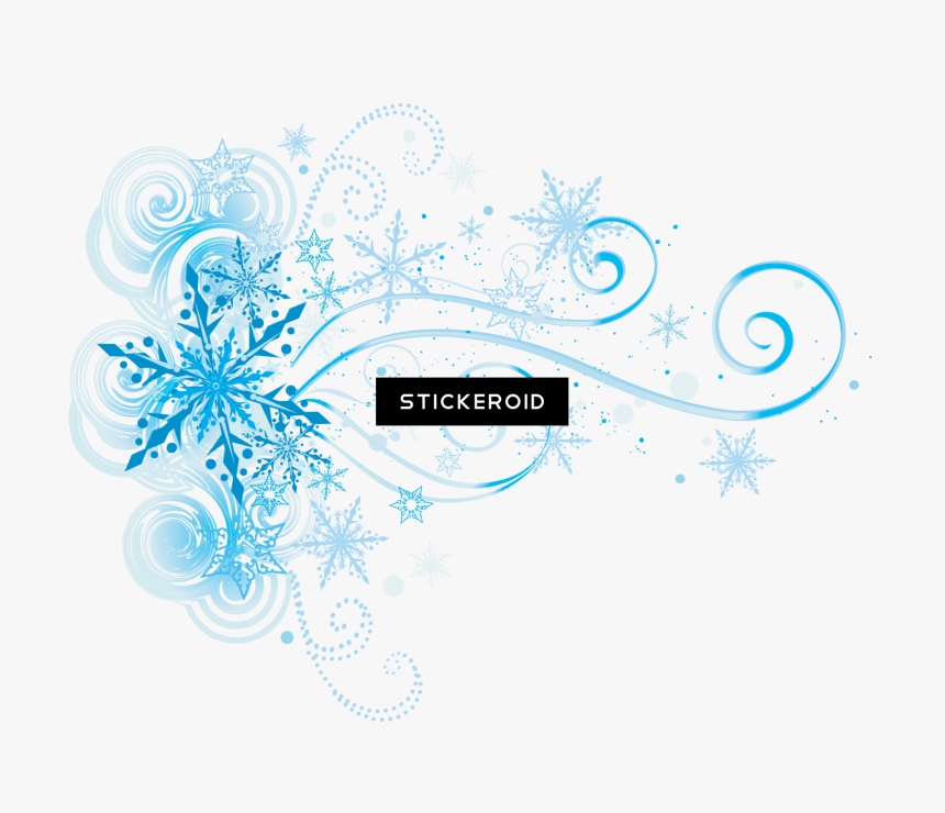 Detail Snowflake Border Png Nomer 51