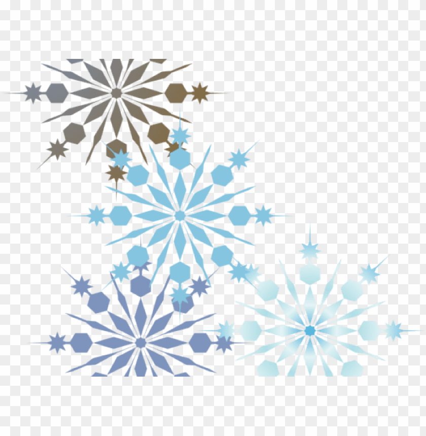 Detail Snowflake Border Png Nomer 52