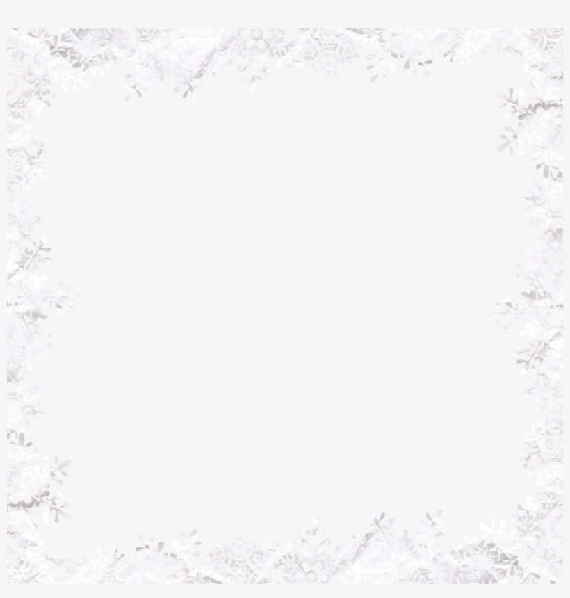 Detail Snowflake Border Png Nomer 6