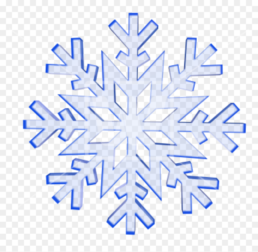 Detail Snowflake Clear Background Nomer 12