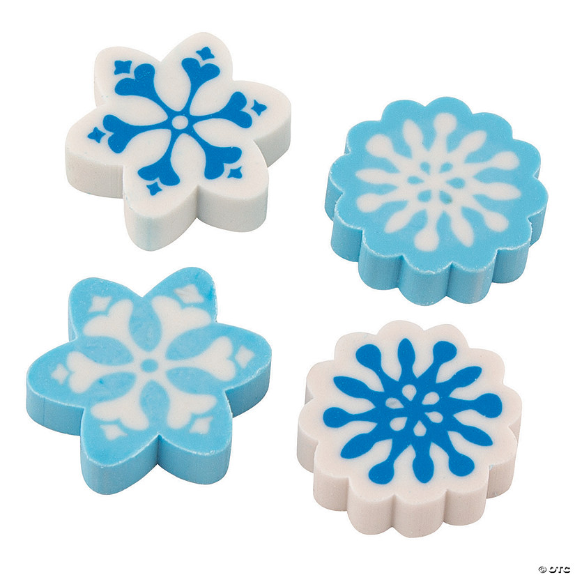 Download Snowflake Erasers Nomer 1