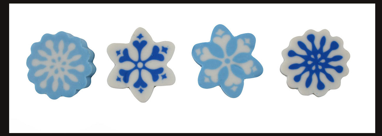 Detail Snowflake Erasers Nomer 7