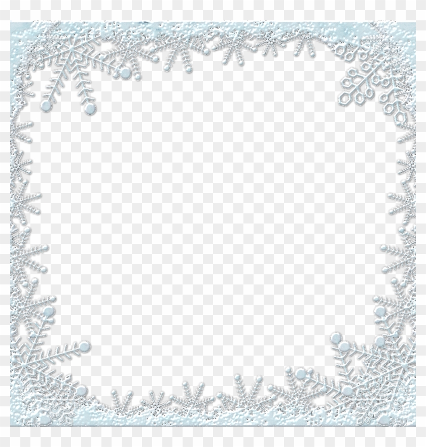 Detail Snowflake Frame Png Nomer 11