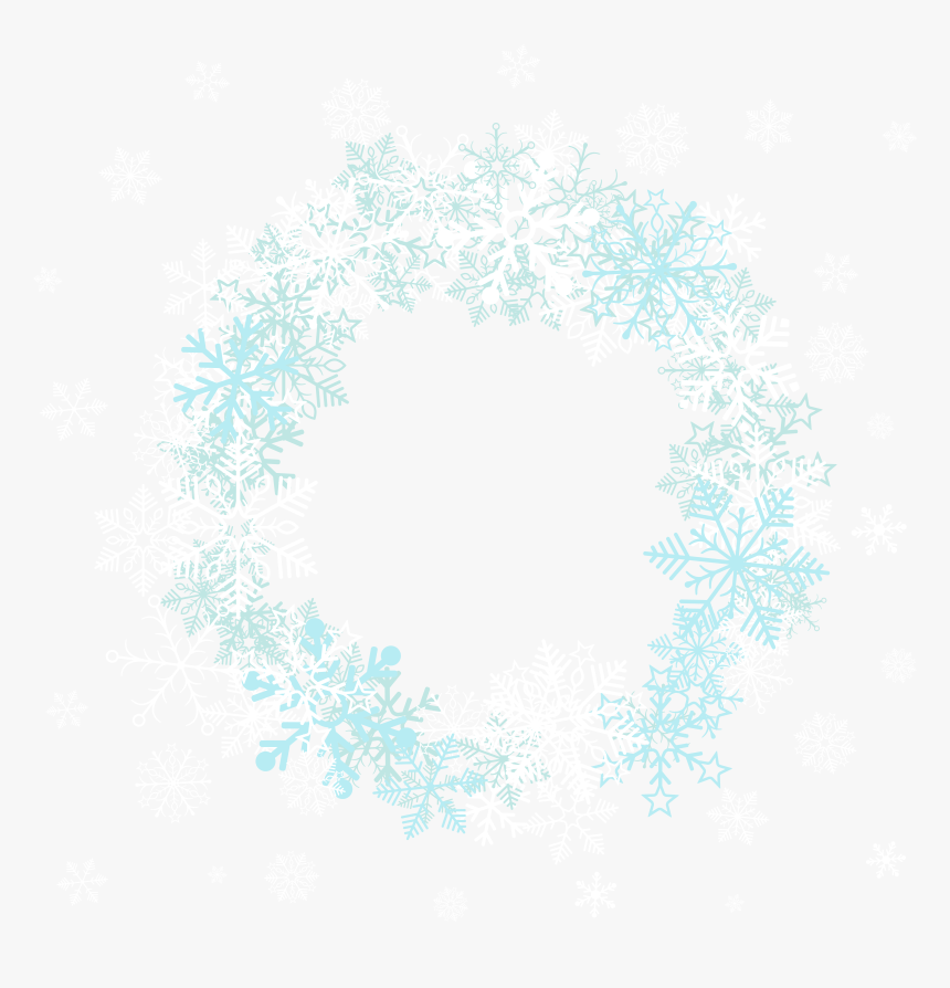 Detail Snowflake Frame Png Nomer 15