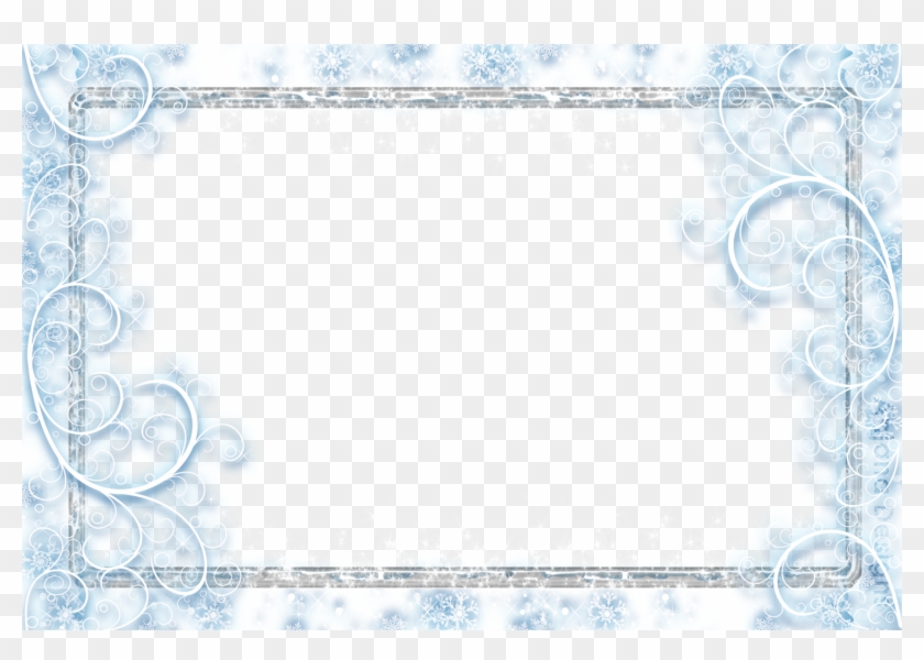 Detail Snowflake Frame Png Nomer 21