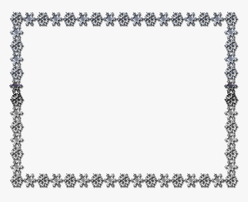 Detail Snowflake Frame Png Nomer 31