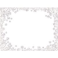 Detail Snowflake Frame Png Nomer 42