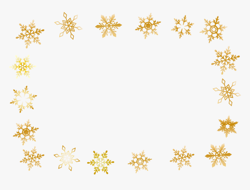 Detail Snowflake Frame Png Nomer 44