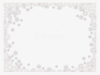 Detail Snowflake Frame Png Nomer 45