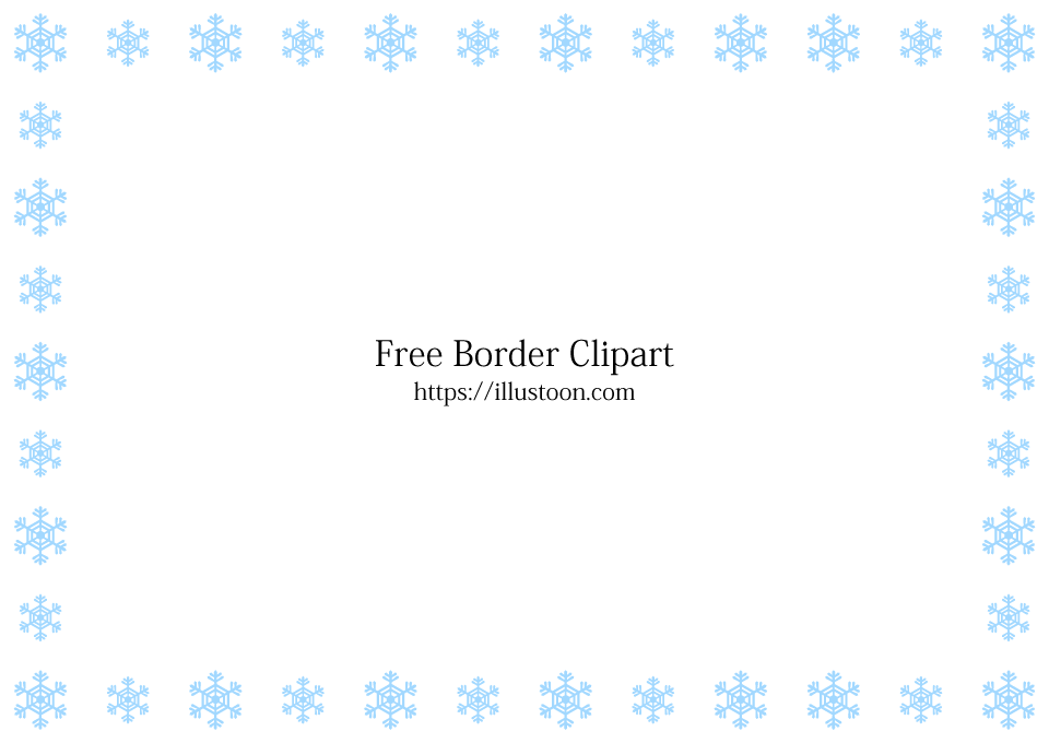 Detail Snowflake Frame Png Nomer 50