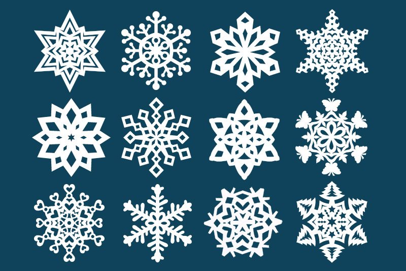 Detail Snowflake Image Nomer 14
