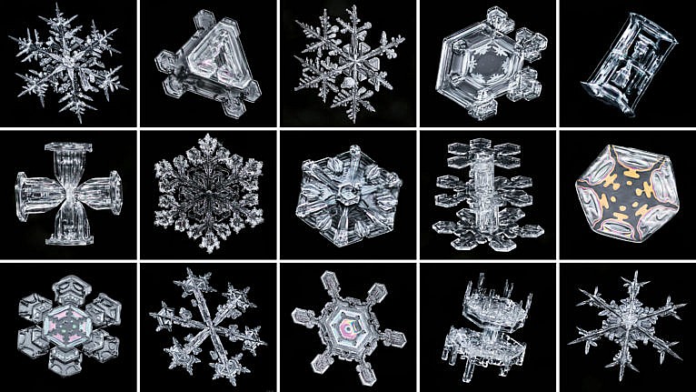 Detail Snowflake Image Nomer 22