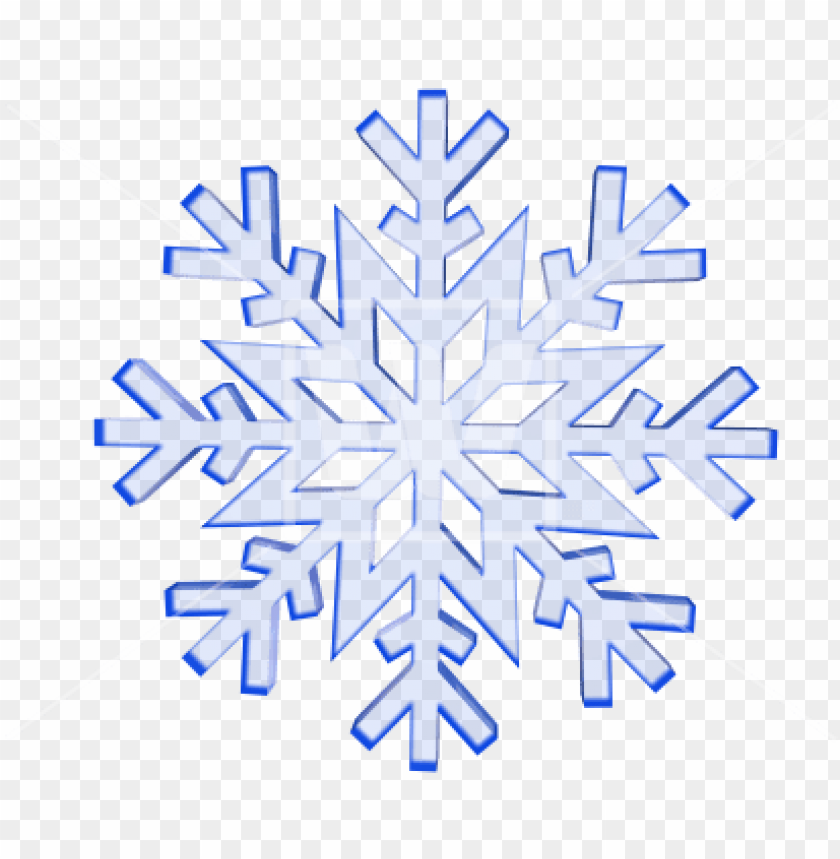 Detail Snowflake Image Transparent Background Nomer 2