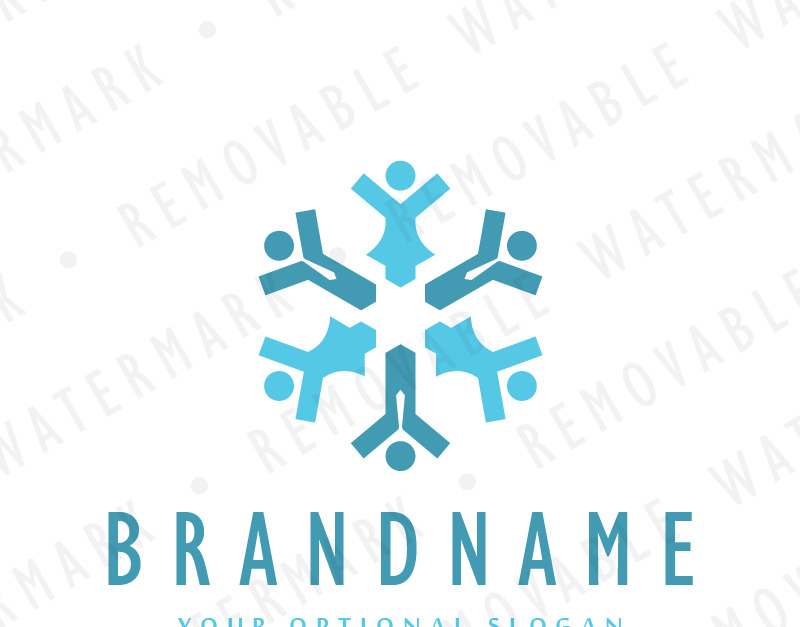 Detail Snowflake Logo Nomer 53