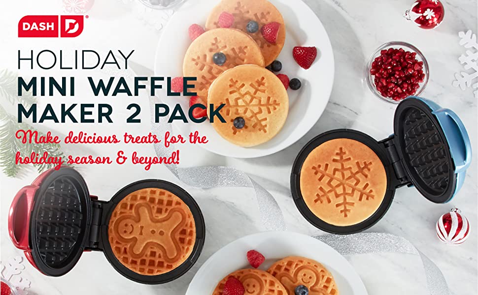 Detail Snowflake Mini Waffle Maker Nomer 19
