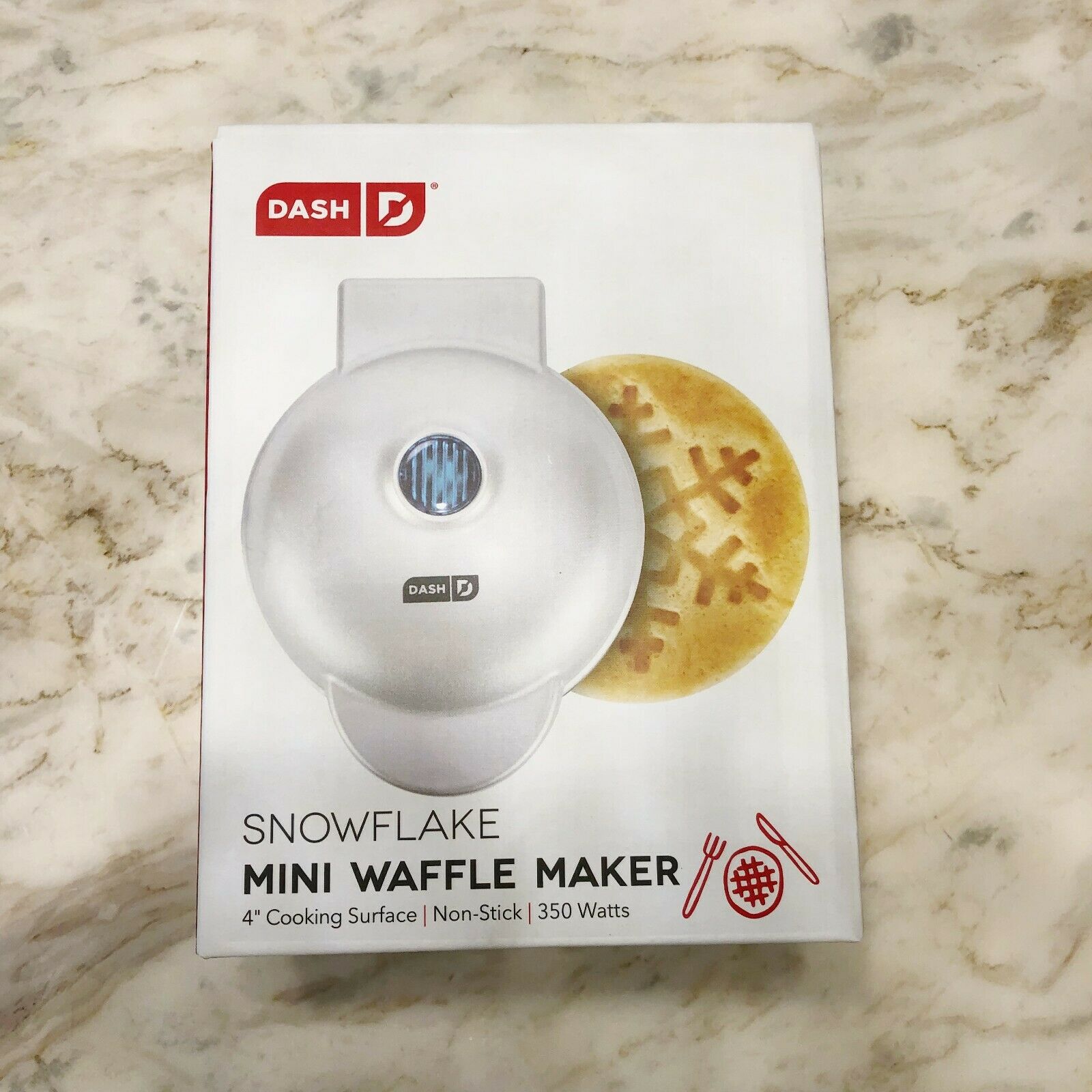 Detail Snowflake Mini Waffle Maker Nomer 52