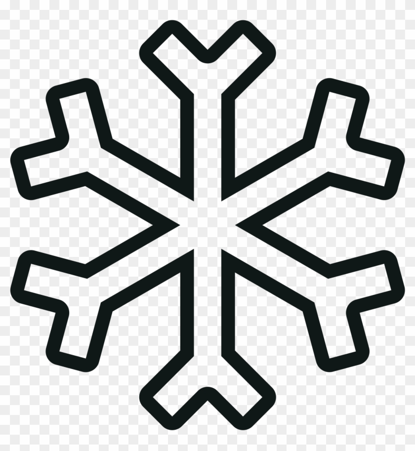 Detail Snowflake Outline Png Nomer 11