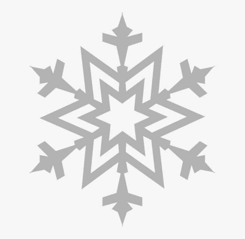 Detail Snowflake Outline Png Nomer 14