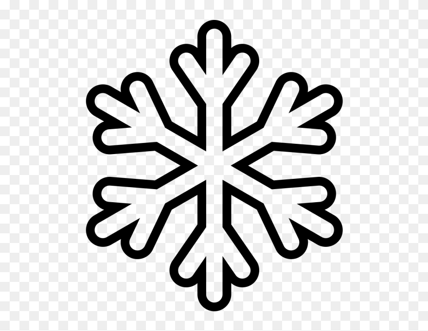 Detail Snowflake Outline Png Nomer 18