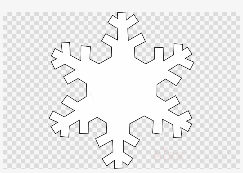 Detail Snowflake Outline Png Nomer 3