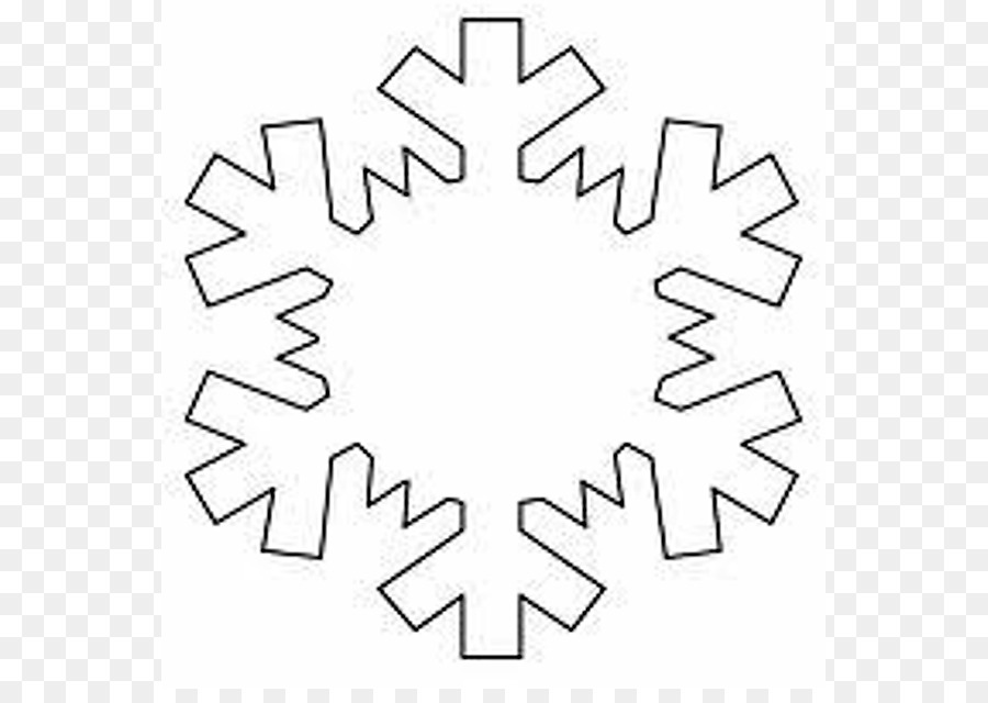 Detail Snowflake Outline Png Nomer 31