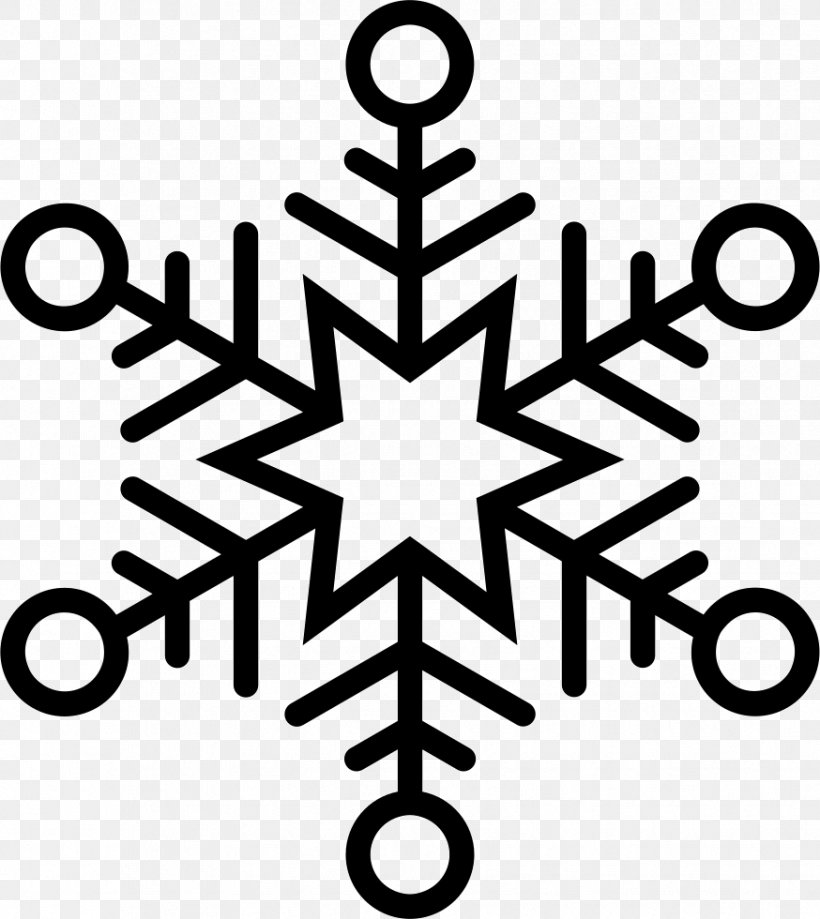 Detail Snowflake Outline Png Nomer 7