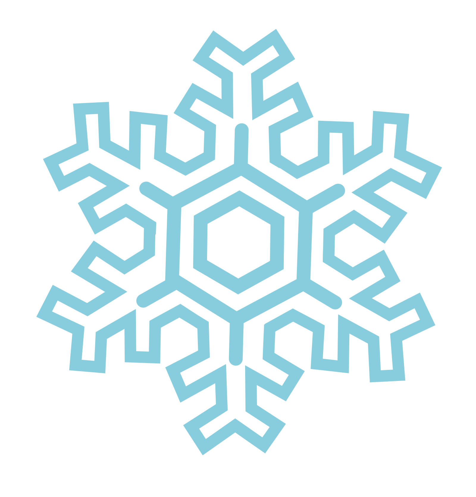 Detail Snowflake Png Transparent Nomer 46