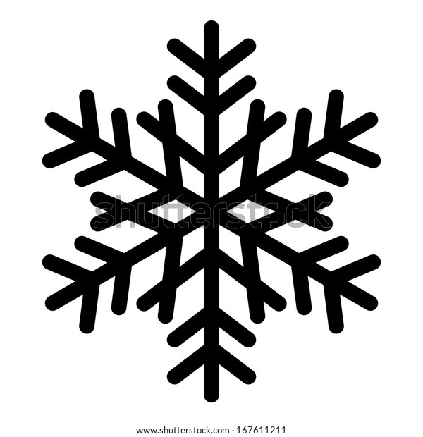 Detail Snowflake Silhouette Nomer 2