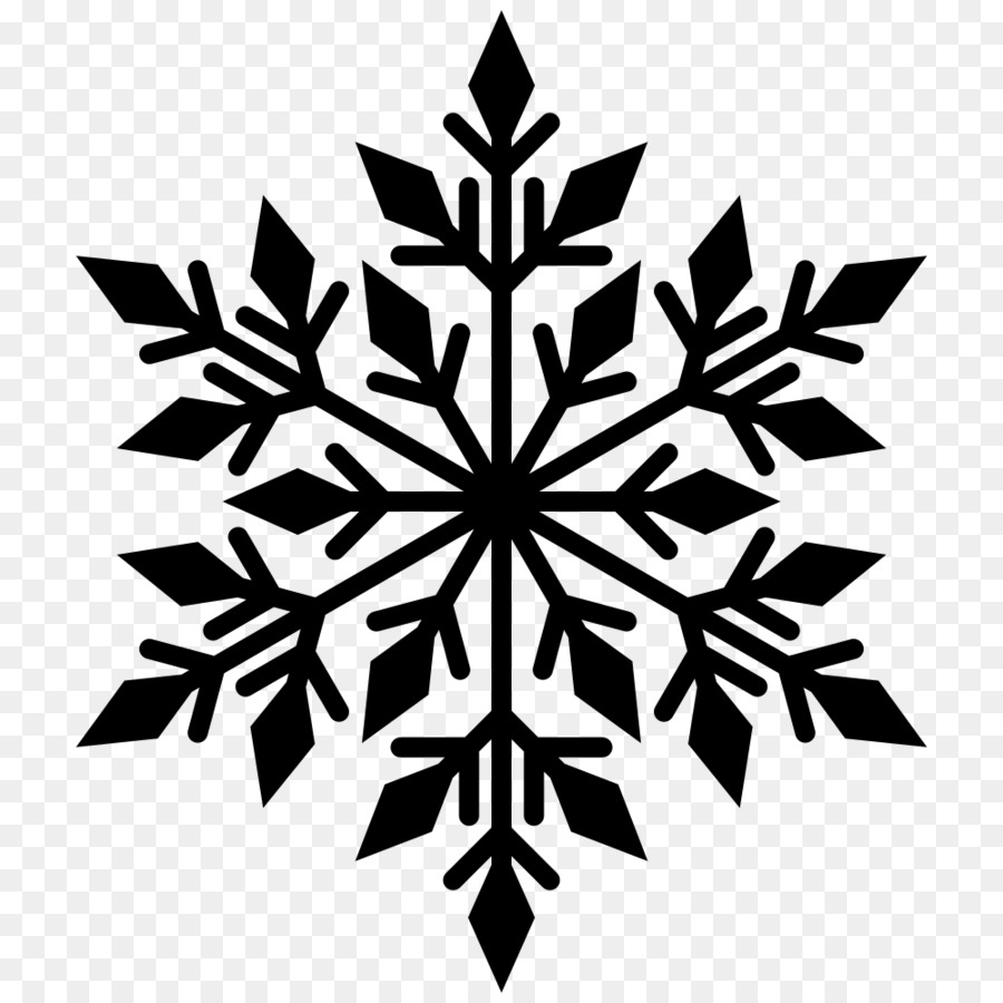 Detail Snowflake Silhouette Nomer 14