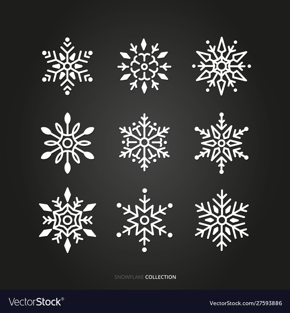Detail Snowflake Silhouette Nomer 55