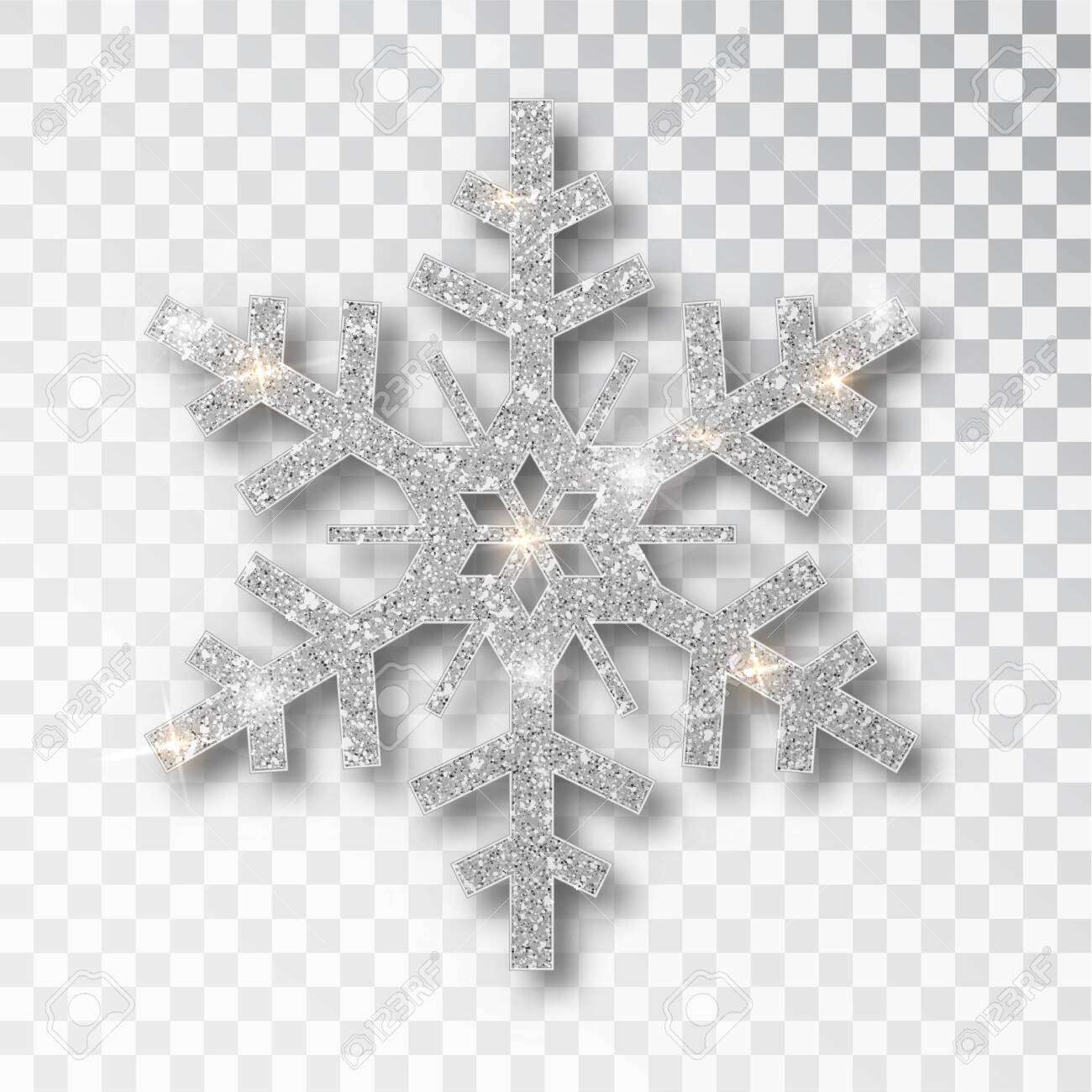 Detail Snowflake Transparent Background Nomer 46