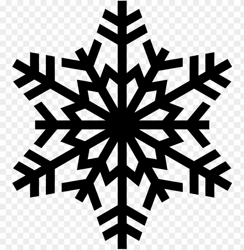 Detail Snowflake Transparent Background Png Nomer 17