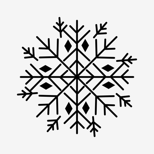 Detail Snowflake With Transparent Background Nomer 50
