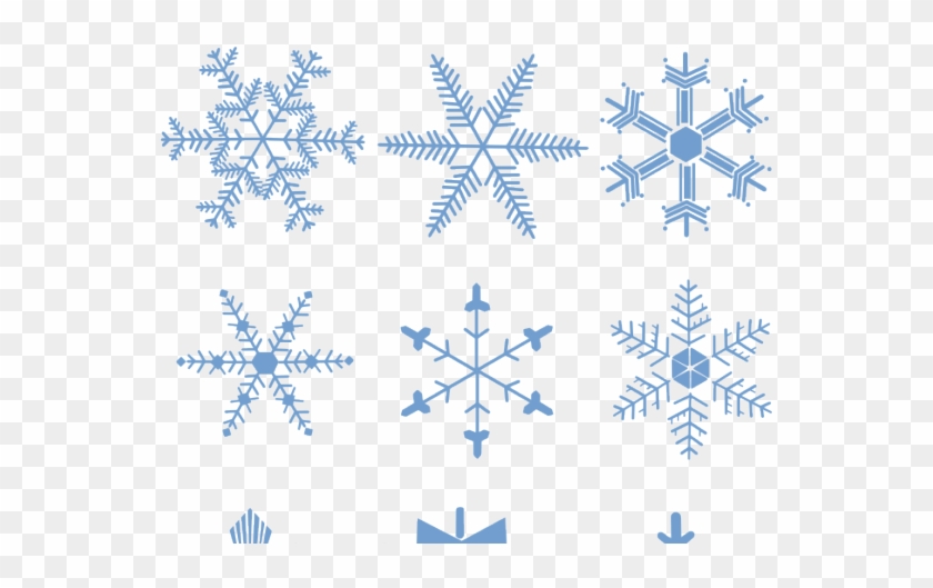 Detail Snowflakes Background Transparent Nomer 43