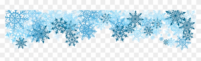 Detail Snowflakes Border Clipart Free Nomer 27