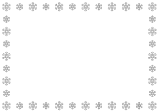 Detail Snowflakes Border Clipart Free Nomer 33