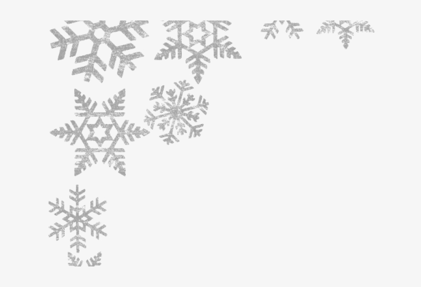 Detail Snowflakes Border Clipart Free Nomer 5