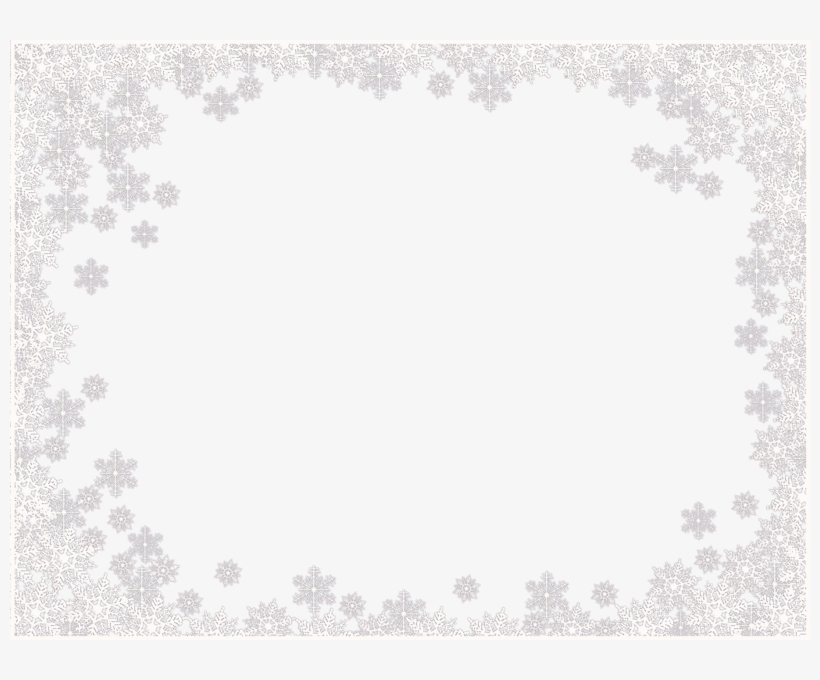 Detail Snowflakes Border Png Nomer 2