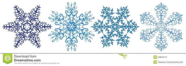 Detail Snowflakes Clipart Free Download Nomer 14